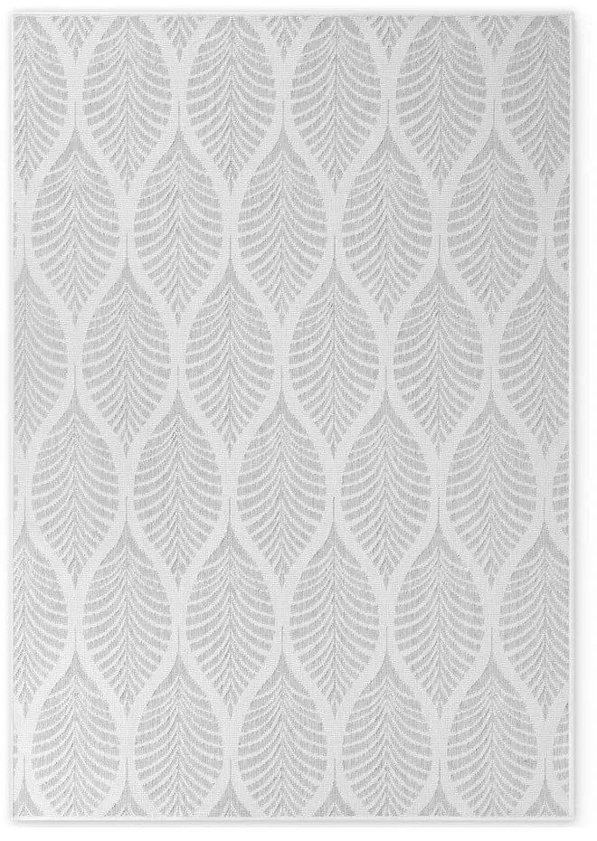 Dywan odpowiedni na zewnątrz w szaro-śmietankowym kolorze 160x230 cm Duet Liora – NORTHRUGS