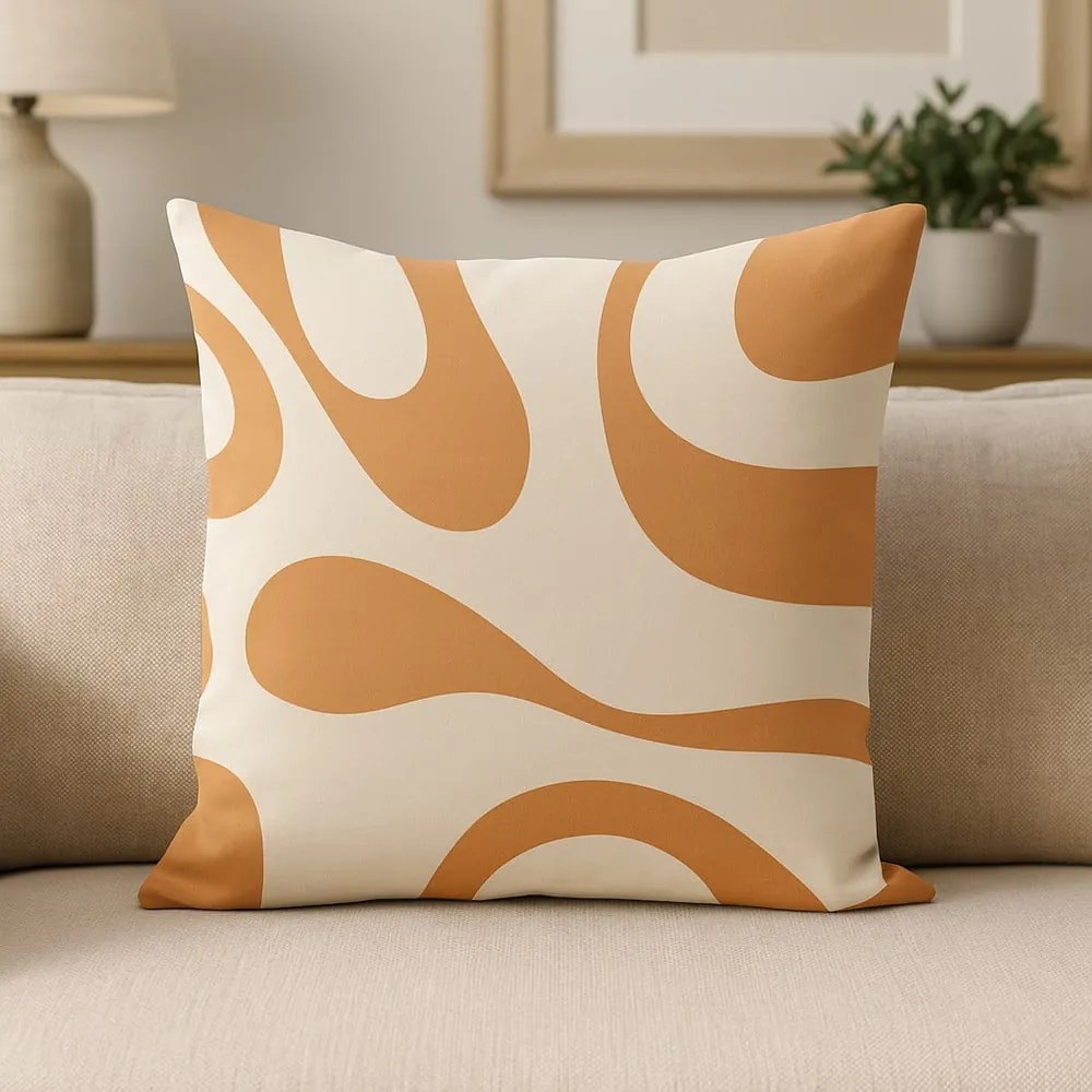 Poszewka na poduszkę 43x43 cm Caramel Latte – Mila Home