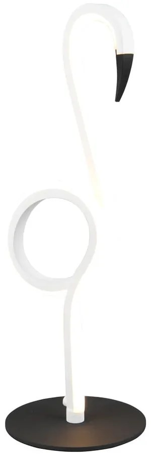 Biała lampa stołowa LED (wysokość 35 cm) Ingo – Reality