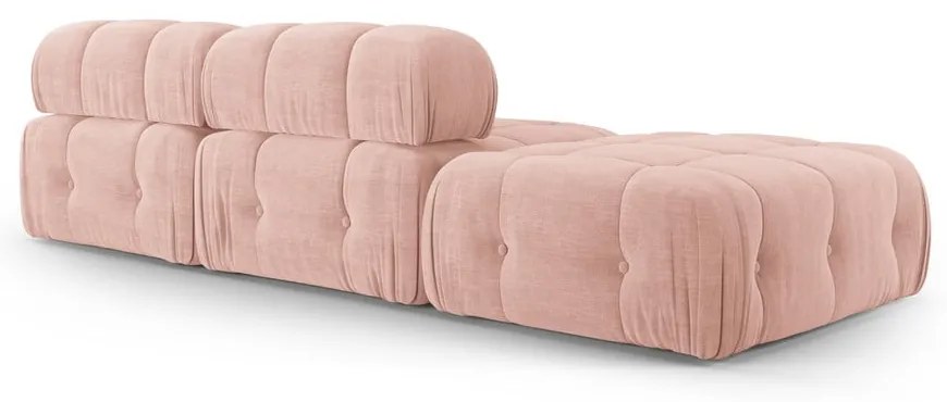 Jasnoróżowy szezlong Ferento – Cosmopolitan Design