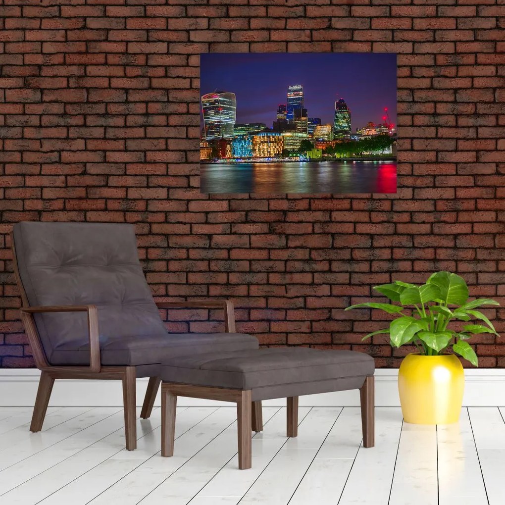 Obraz - Londyn wieczorem (70x50 cm)