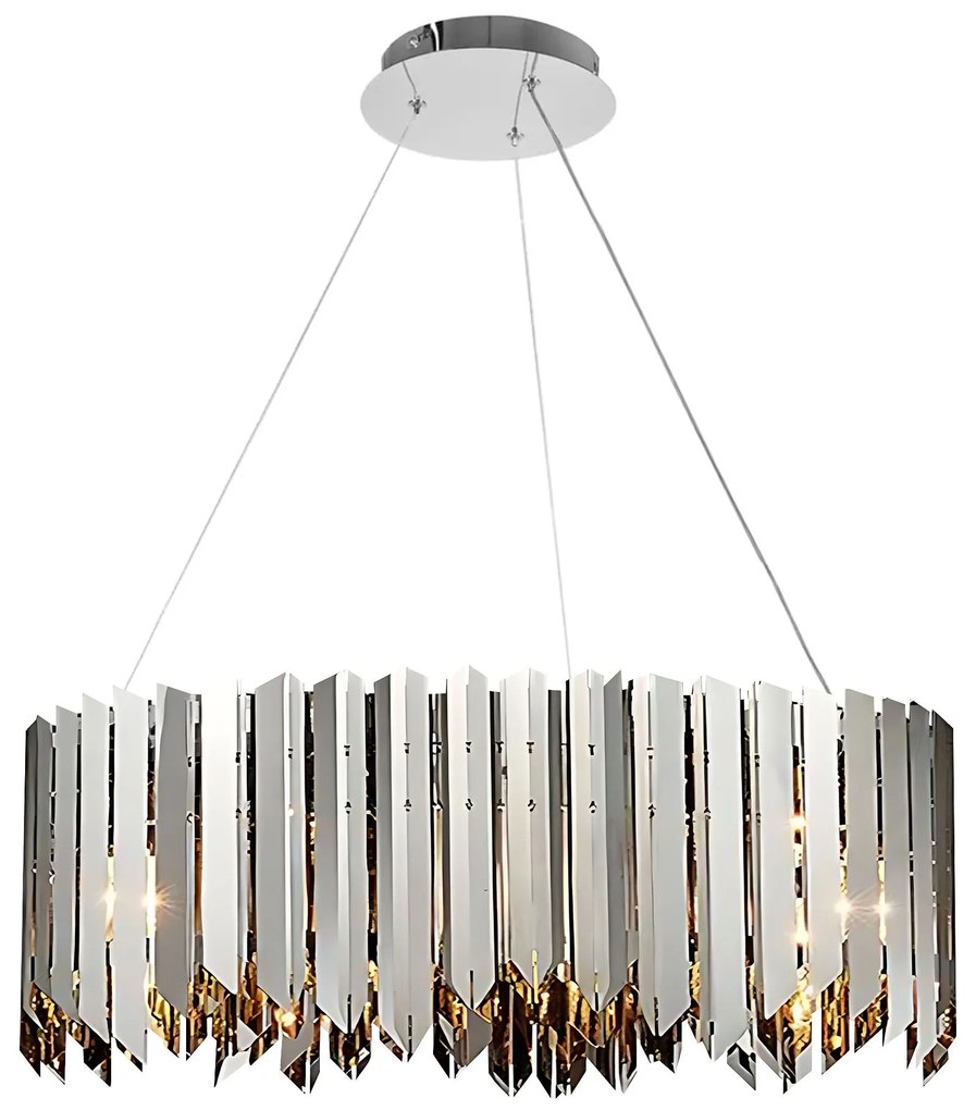 Lampa sufitowa metalowa APP1763-8CP CHROME