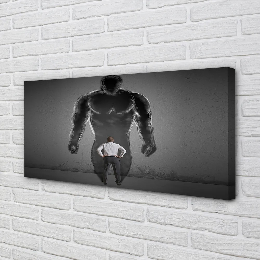 Obraz drukowany na płótnie Muskulatura Człowieka