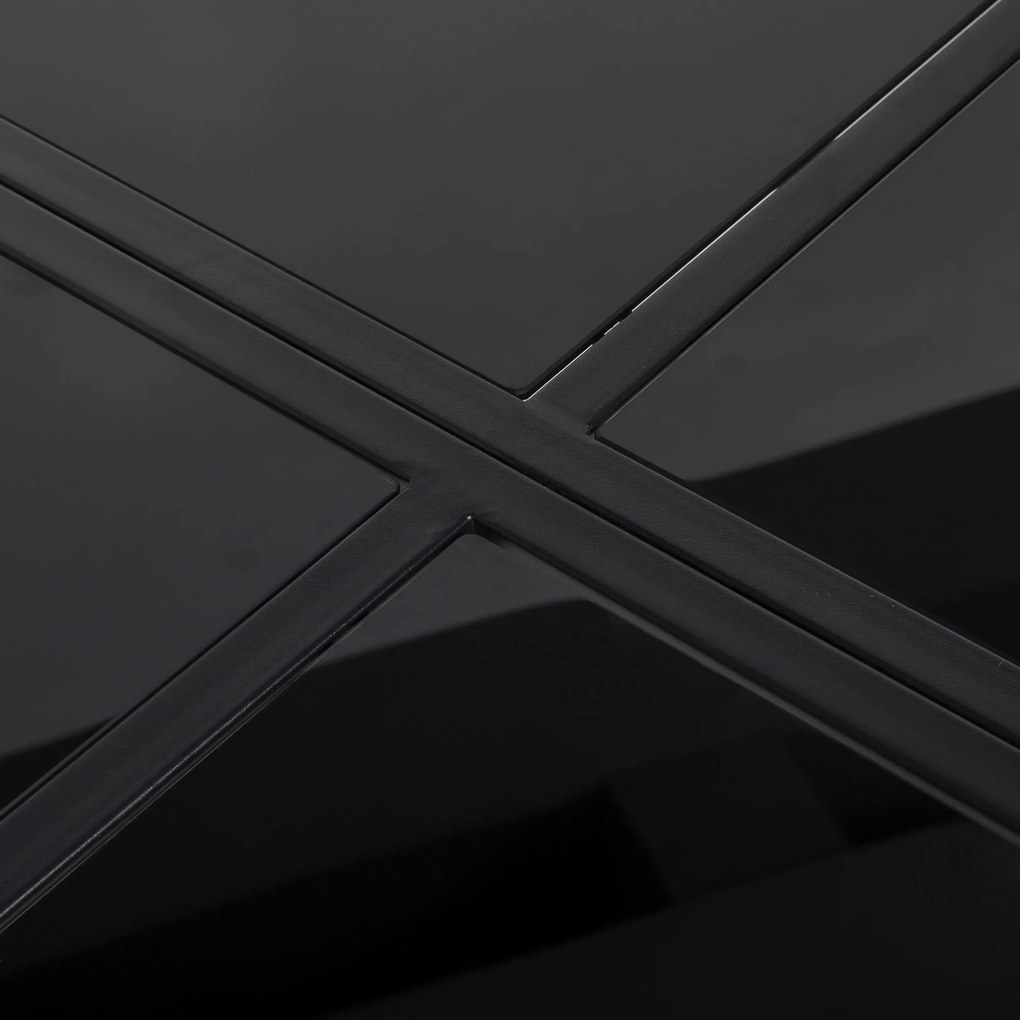 Outsunny Zestaw Mebli Ogrodowych 5-częściowy Jasnoszary+Czarny | Aosom PL