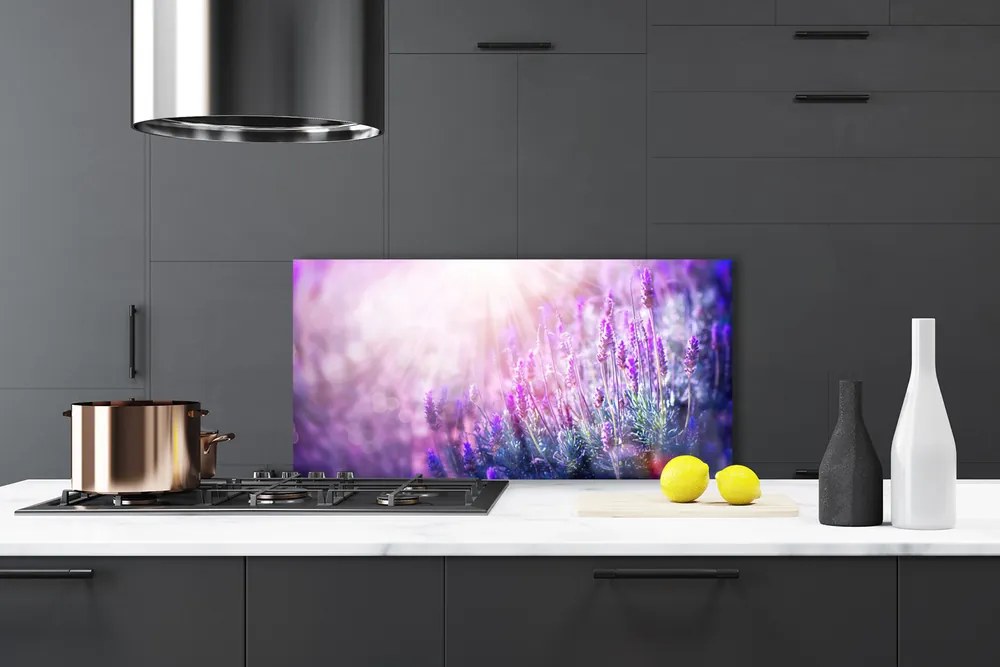 Panel Szklany Rozkwitająca Natura W Kwiatach