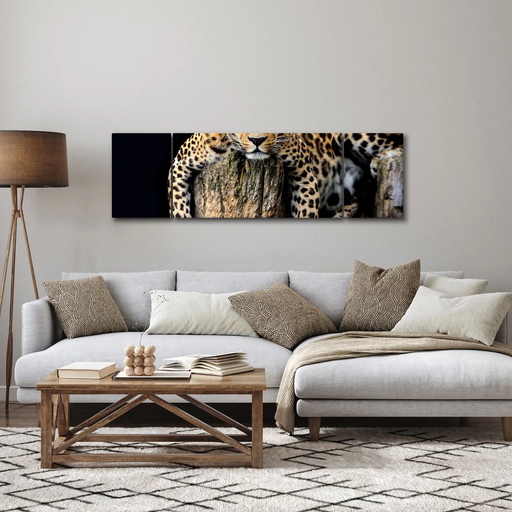 Obraz - Gepard (170x50 cm)