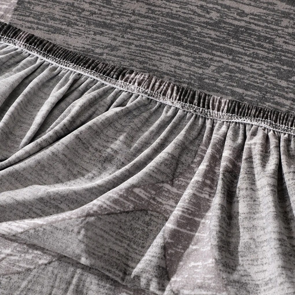 4Home Pokrowiec elastyczny na fotel 2-osobowy Slate, 145 - 185 cm, 145 - 185 cm