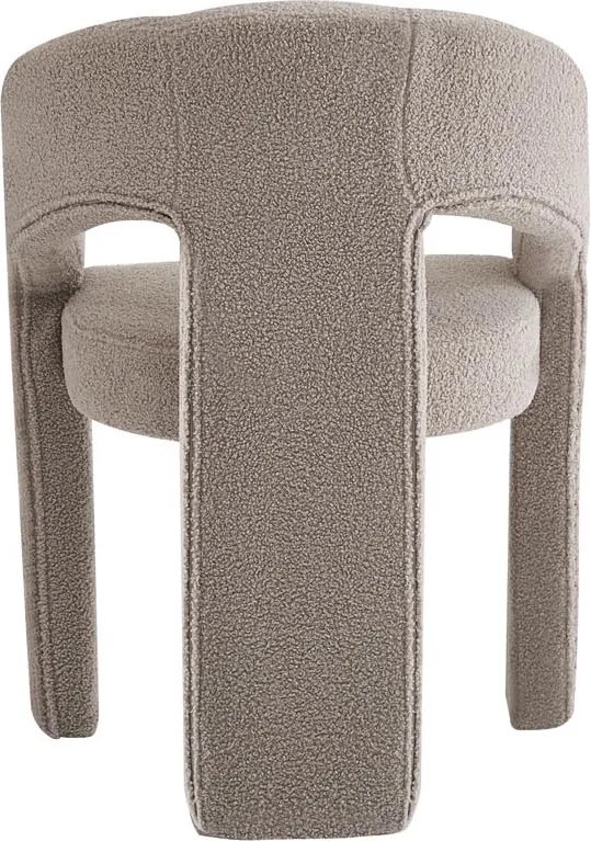 Tapicerowane krzesło do jadalni w tkaninie bouclé K612 Halmar