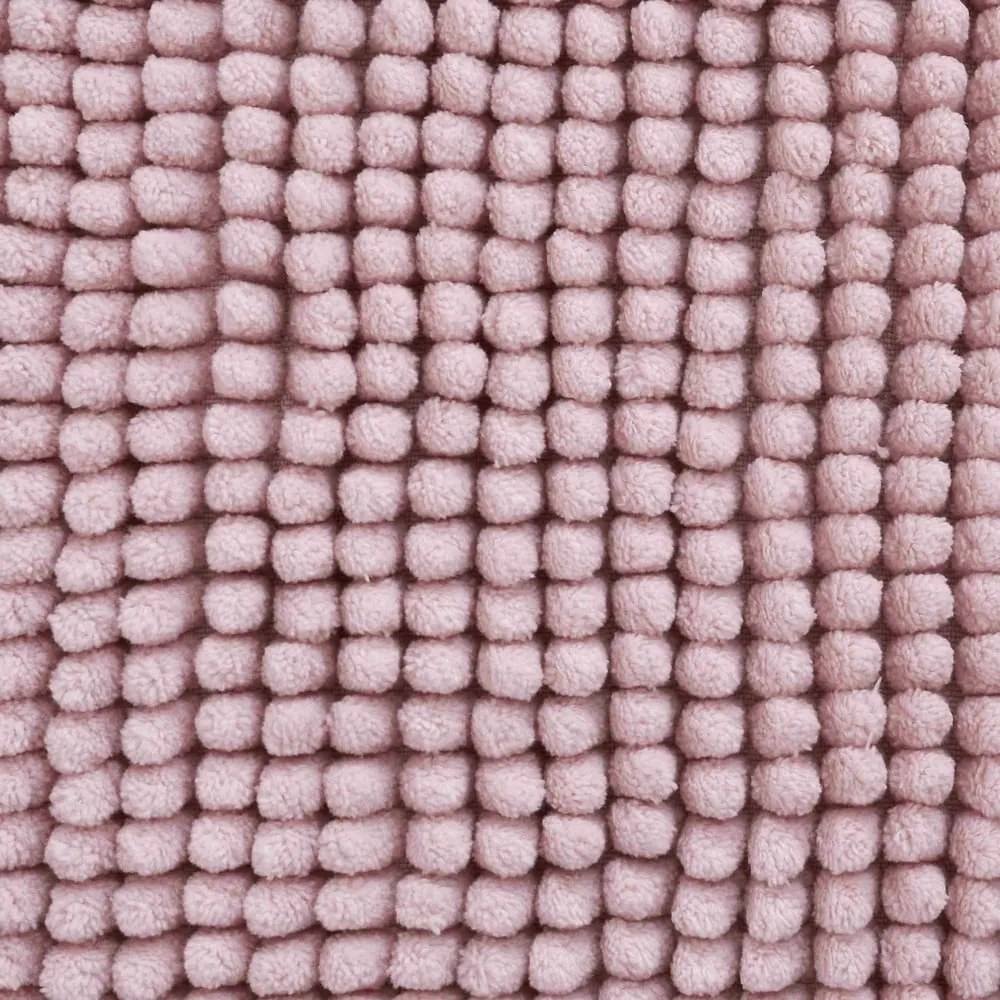 Różowy dywanik łazienkowy 80x50 cm Bobble – Catherine Lansfield