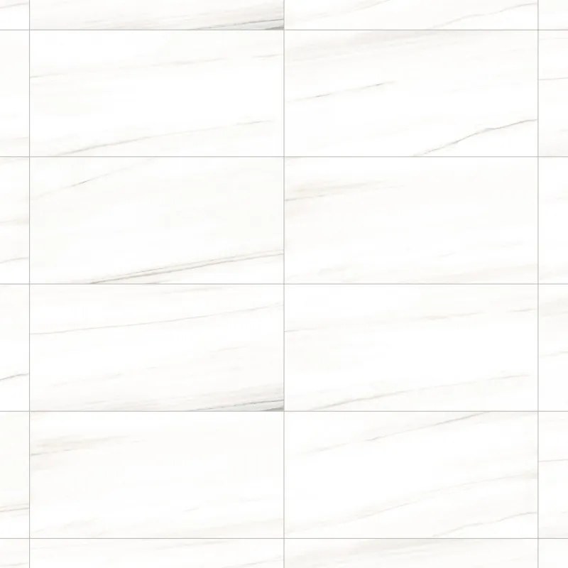 Mexen Lasa White gres szkliwiony rekt. G1, płytka podłogowo-ścienna 120 x 60 cm, połysk - TL103-120-060-00