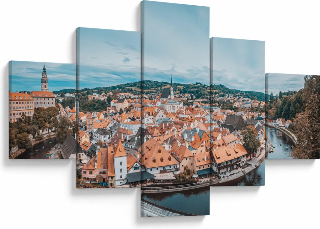 Obraz - Český Krumlov (125x70 cm)