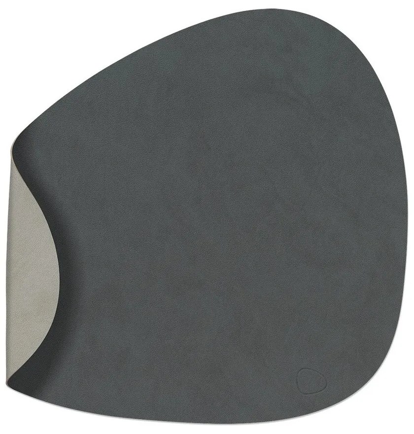 Mata stołowa ze skóry ekologicznej 37x44 cm Curve L Double Nupo – LIND DNA