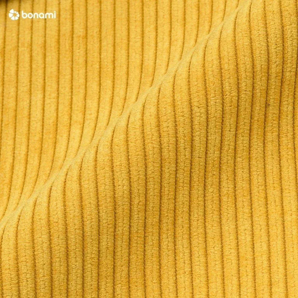 Żółta rozkładana sofa 205 cm Knob – Karup Design