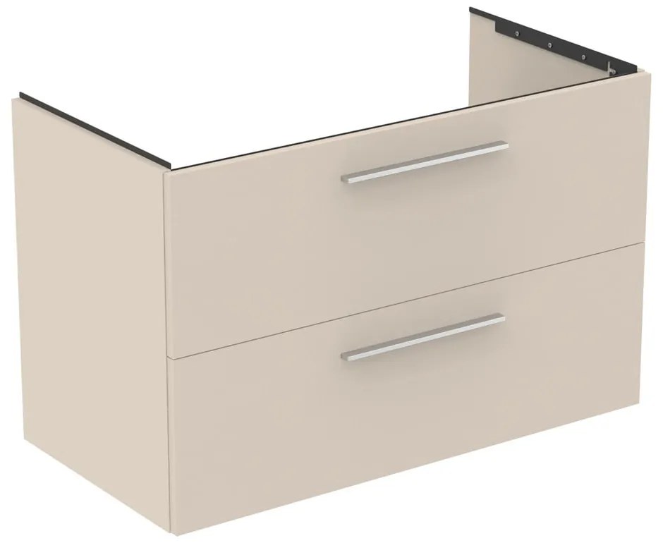 Kremowa wisząca szafka pod umywalkę 100x63 cm i.Life B – Ideal Standard