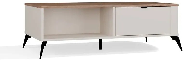 Nowoczesny stolik kawowy kaszmir + dąb castello R4-W46