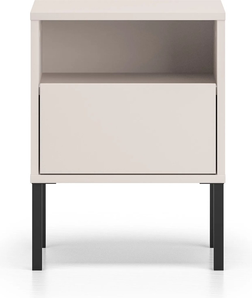 Szafka nocna Harmona 40 cm z szufladą - kaszmir