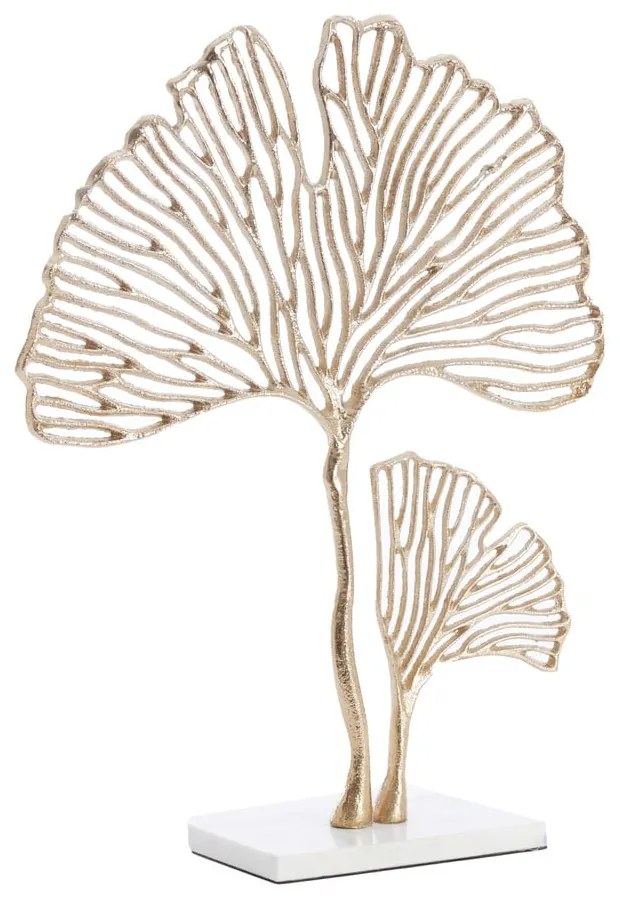 Metalowa figurka (wysokość 48 cm) Leaf – Light &amp; Living