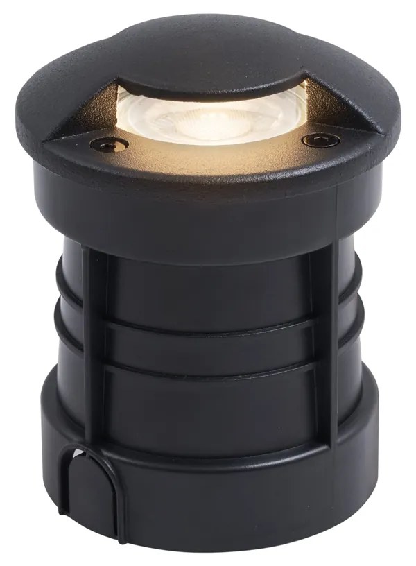 Zewnetrzna Nowoczesny reflektor gruntowy czarny GU10 50mm 2-źródła światła IP65 - Cellar Nowoczesny Oswietlenie zewnetrzne
