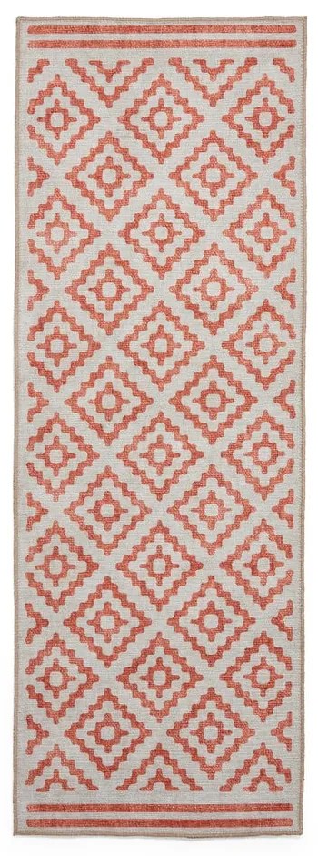 Pomarańczowy chodnik odpowiedni do prania 61x170 cm Coral Orange – Think Rugs