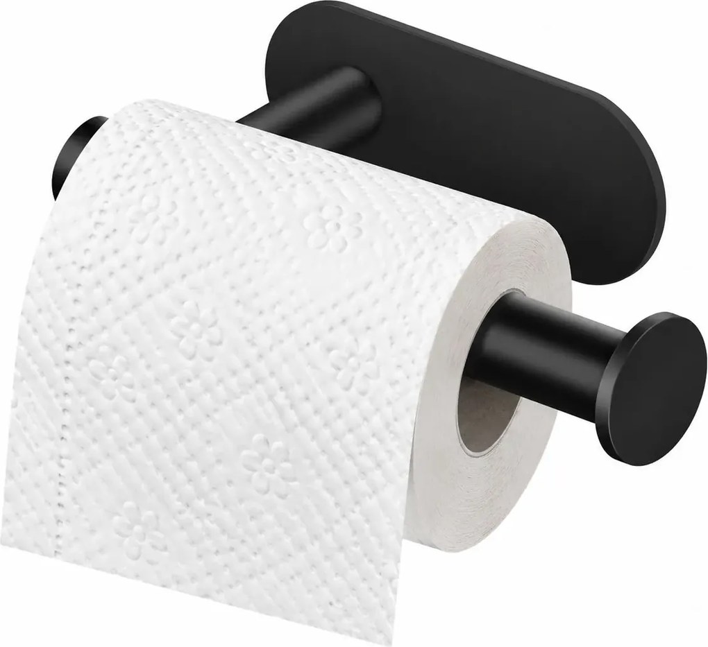 Czarny metalowy uchwyt na papier Z5-S09