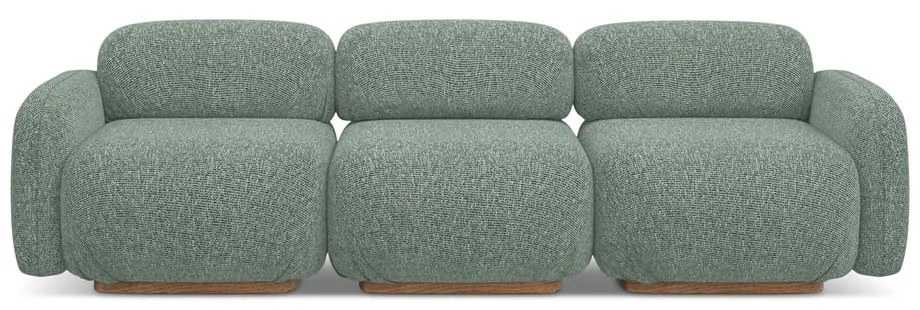 Jasnozielona sofa modułowa 270 cm Ailani – Makamii