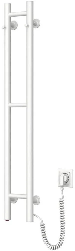 Elektryczna suszarka do ręczników SILOUETTE 187W/230V 101,1 cm IP44 biały prawy okrągły