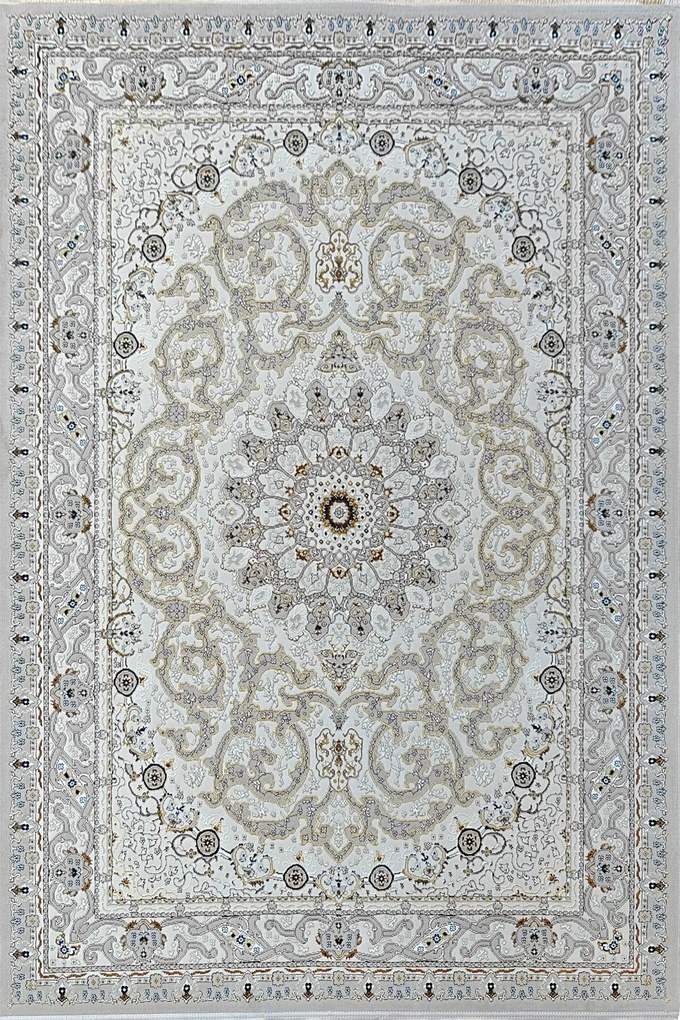 Dywan klasyczny Gold Rozeta beżowo-złoty 240 cm x 330 cm