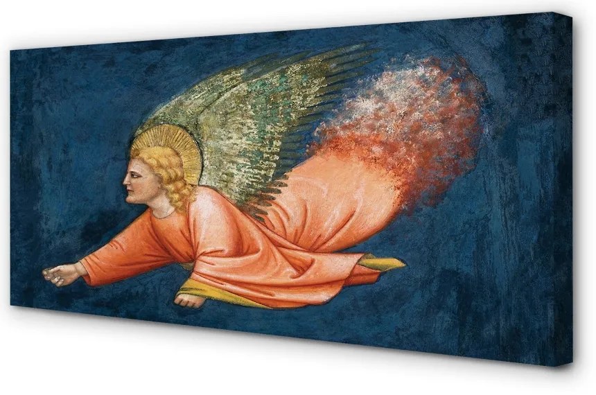 Duży obraz na płótnie Sztuka skrzydlaty anioł