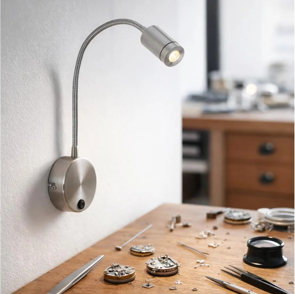 Globo 57311N - giętna lampka LED MILLY LED/3W/230V