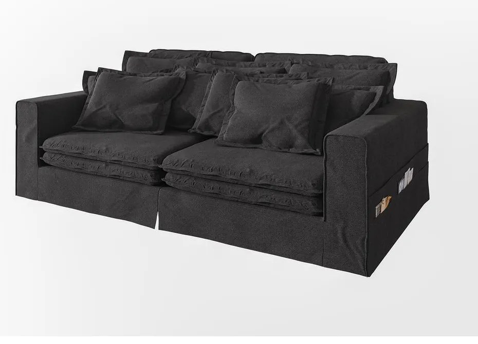Czarna sofa 236 cm Nora – Ropez
