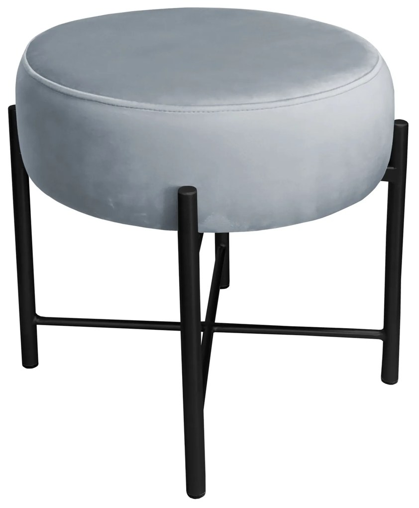 Taboret Pola noga metalowa czarna BL06