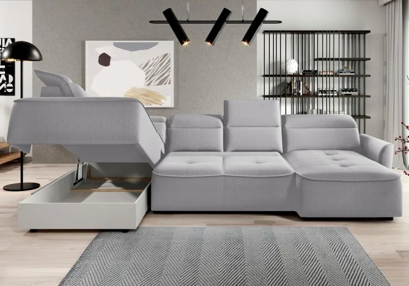 Narożnik MURILLO XL z elektryczną regulacją siedziska WERSAL