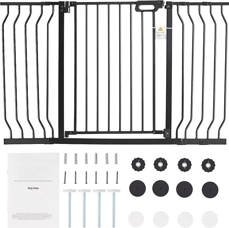 Brama Bezpieczeństwa dla Dziecka SucceBuy, Brama dla Schodów, Brama dla Psów, 29.5"-53" Szerokości x 30" Wysokości