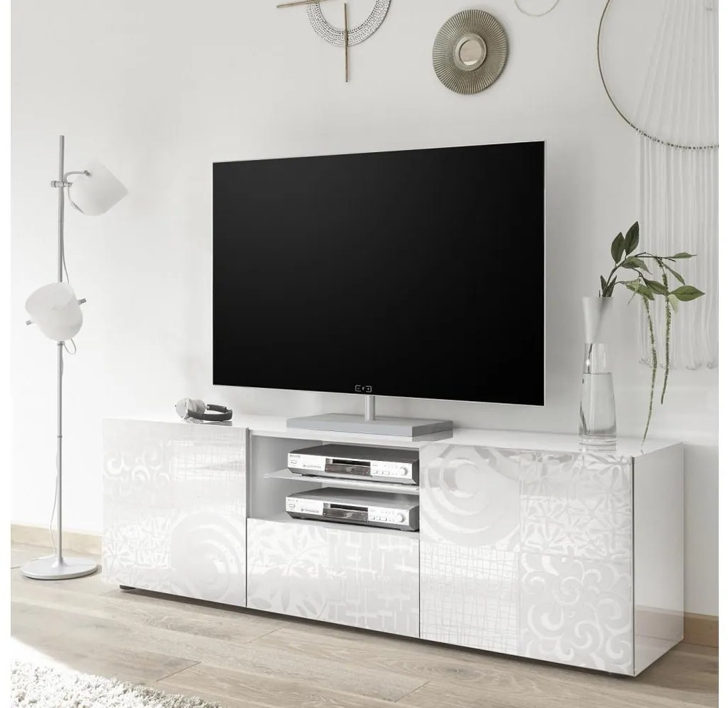 Szafka RTV ARIA biała