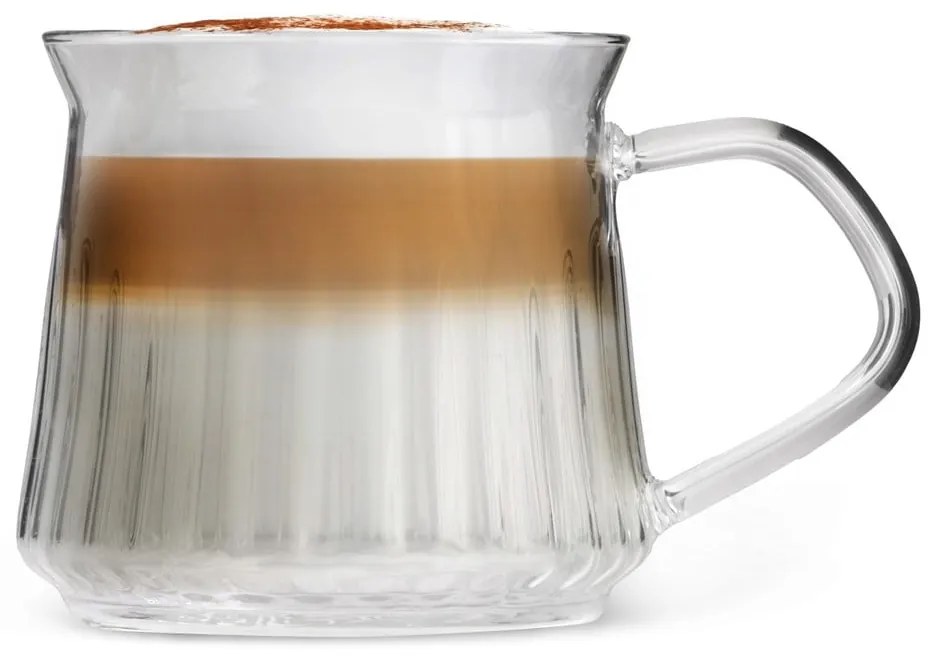 Kubki do cappuccino z podwójną ścianką zestaw 2 szt. 320 ml Mia – Vialli Design