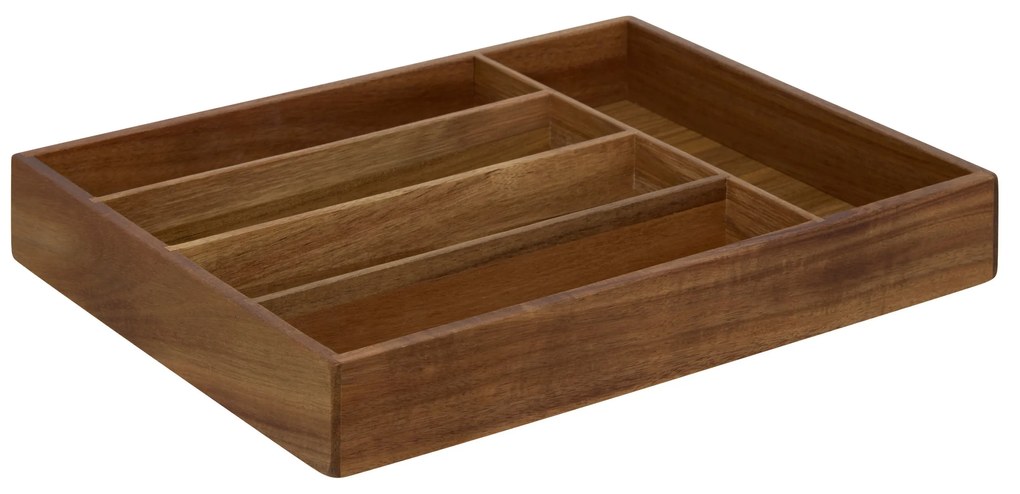 Drewniany organizer na sztućce TIDY SMART, 26 x 35 x 5 cm