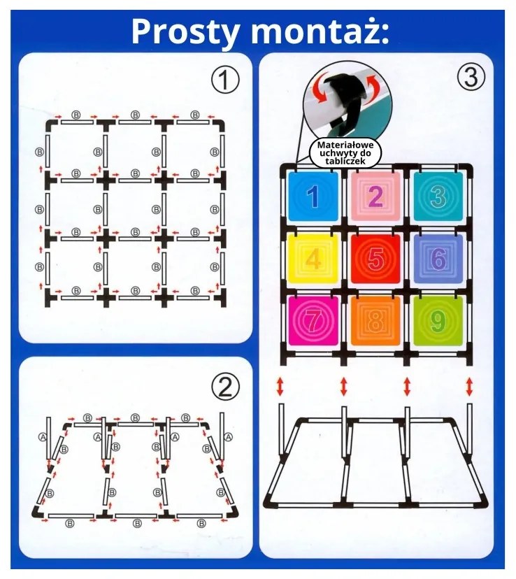 Woopie frisbee xxl gra zręcznościowa rzut do celu