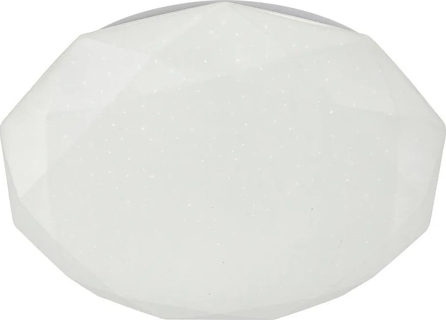 LED ściemnialna oprawa sufitowa HEX LED/72W/230V 3000-6000K śr. 50 cm biała + pilot