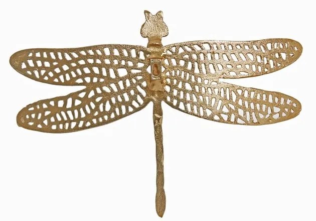 Metalowa dekoracja ścienna 36x24 cm Dragonfly – Light &amp; Living