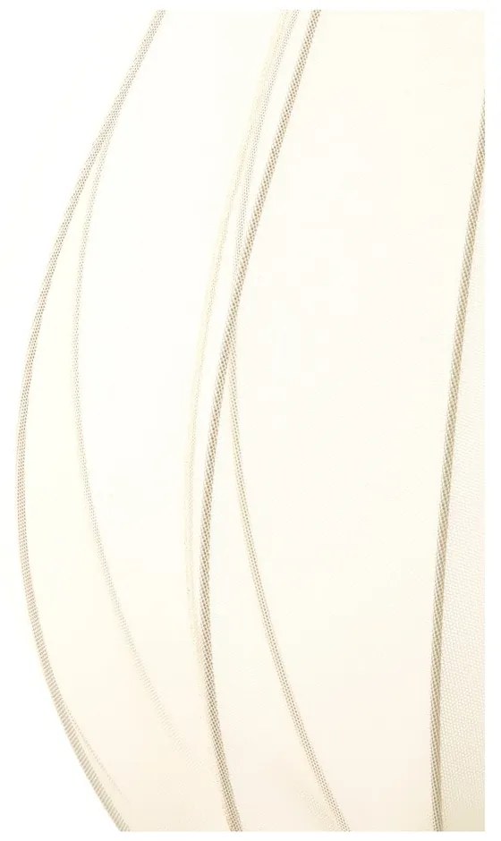 Beżowa lampa wisząca z tekstylnym kloszem ø 38 cm Itela – Light &amp; Living