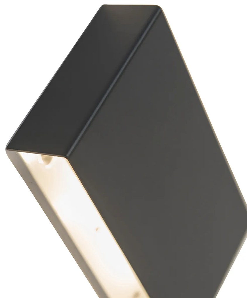 Zestaw 2 Nowoczesnych lamp ściennych czarnych - Otan Nowoczesny Oswietlenie wewnetrzne