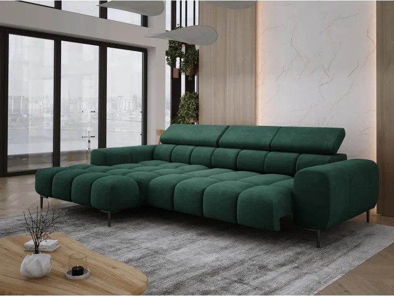 Narożnik PLAZA MINI Lewostronny w tkaninie CLOUD 39 WERSAL