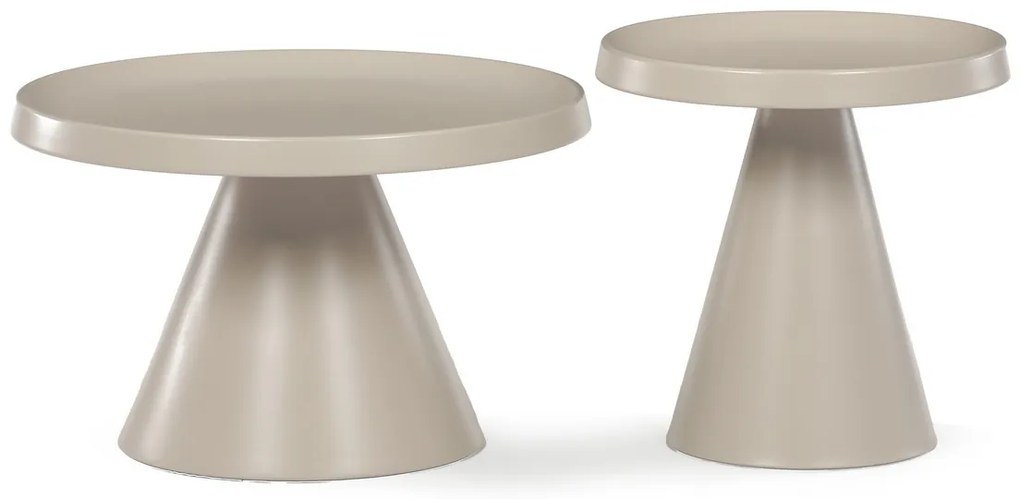 Zestaw stolików konferencyjnych F4112 CSM, beżowy,2 szt.