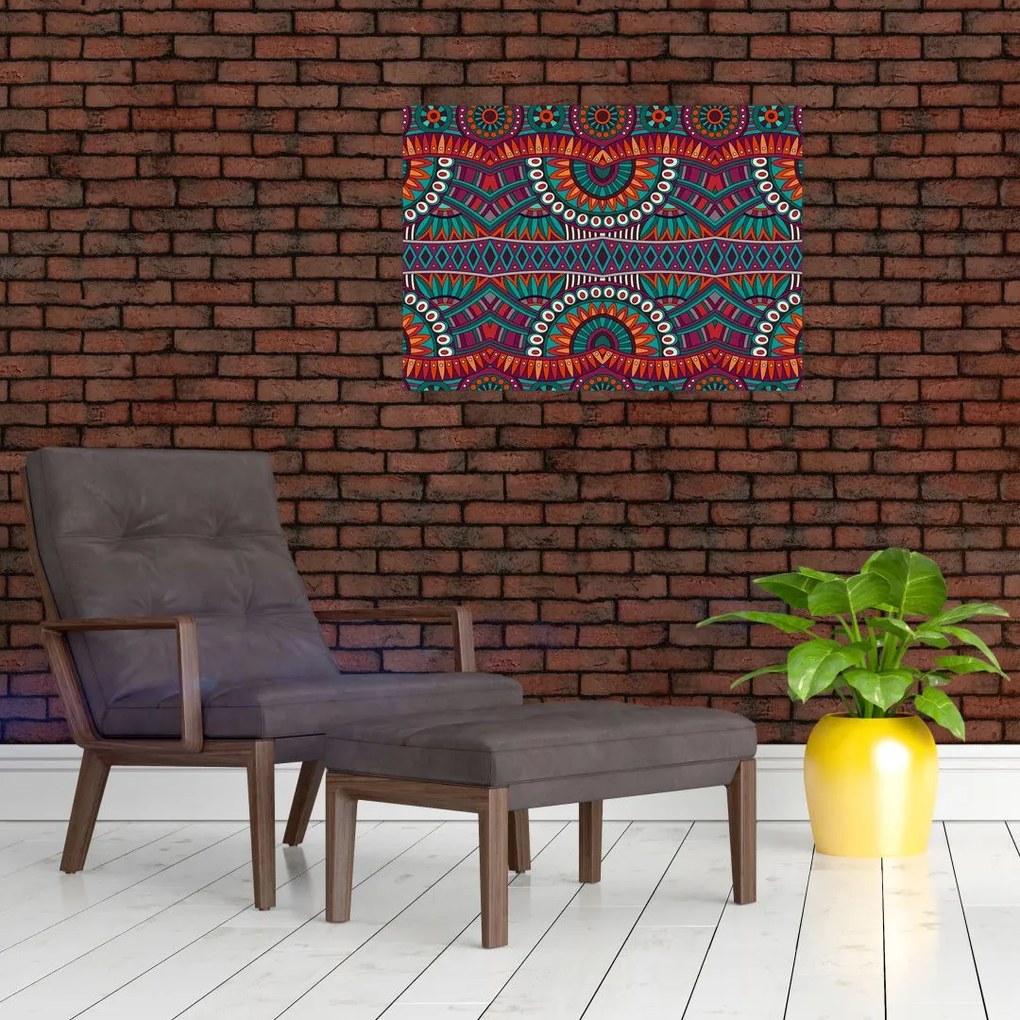 Obraz abstrakcji ozdobnej (70x50 cm)