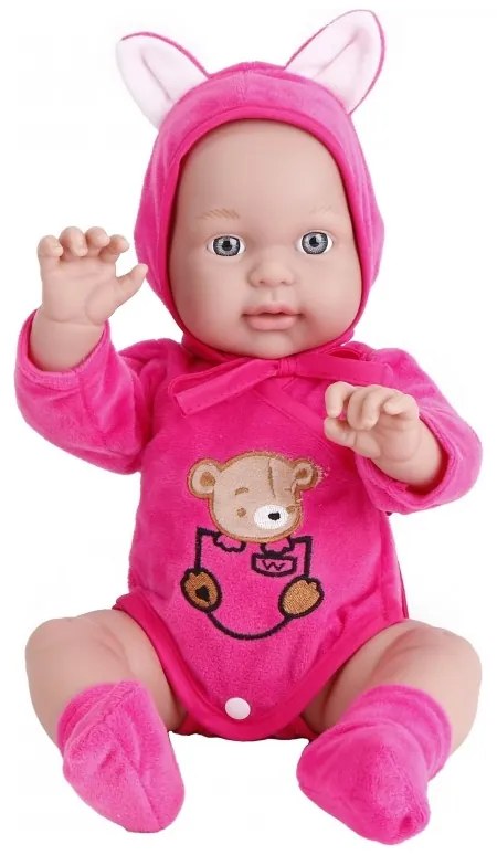 Woopie lalka bobas w ubranku misio 46 cm