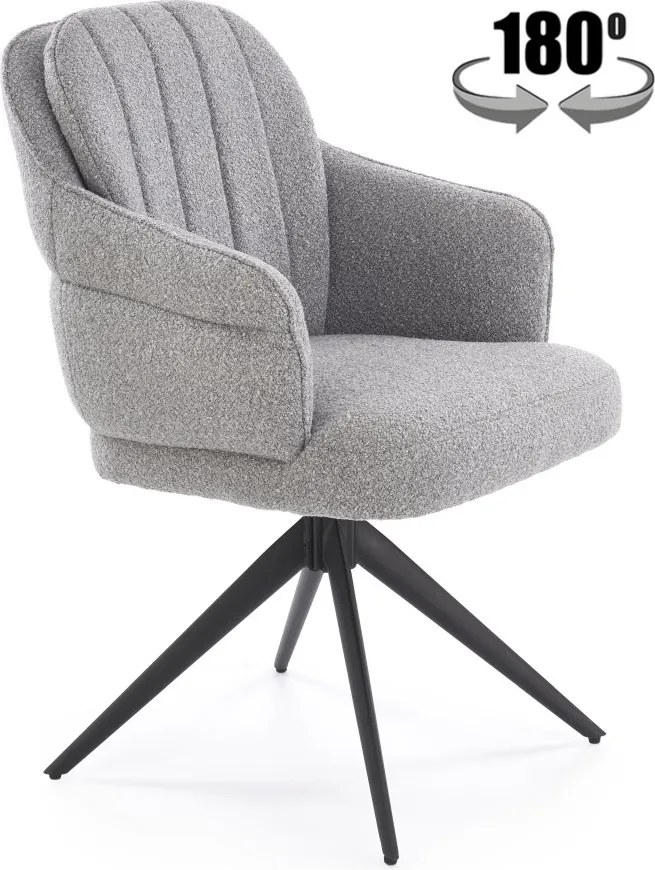 Krzesło do jadalni z funkcją obracania K570 Halmar