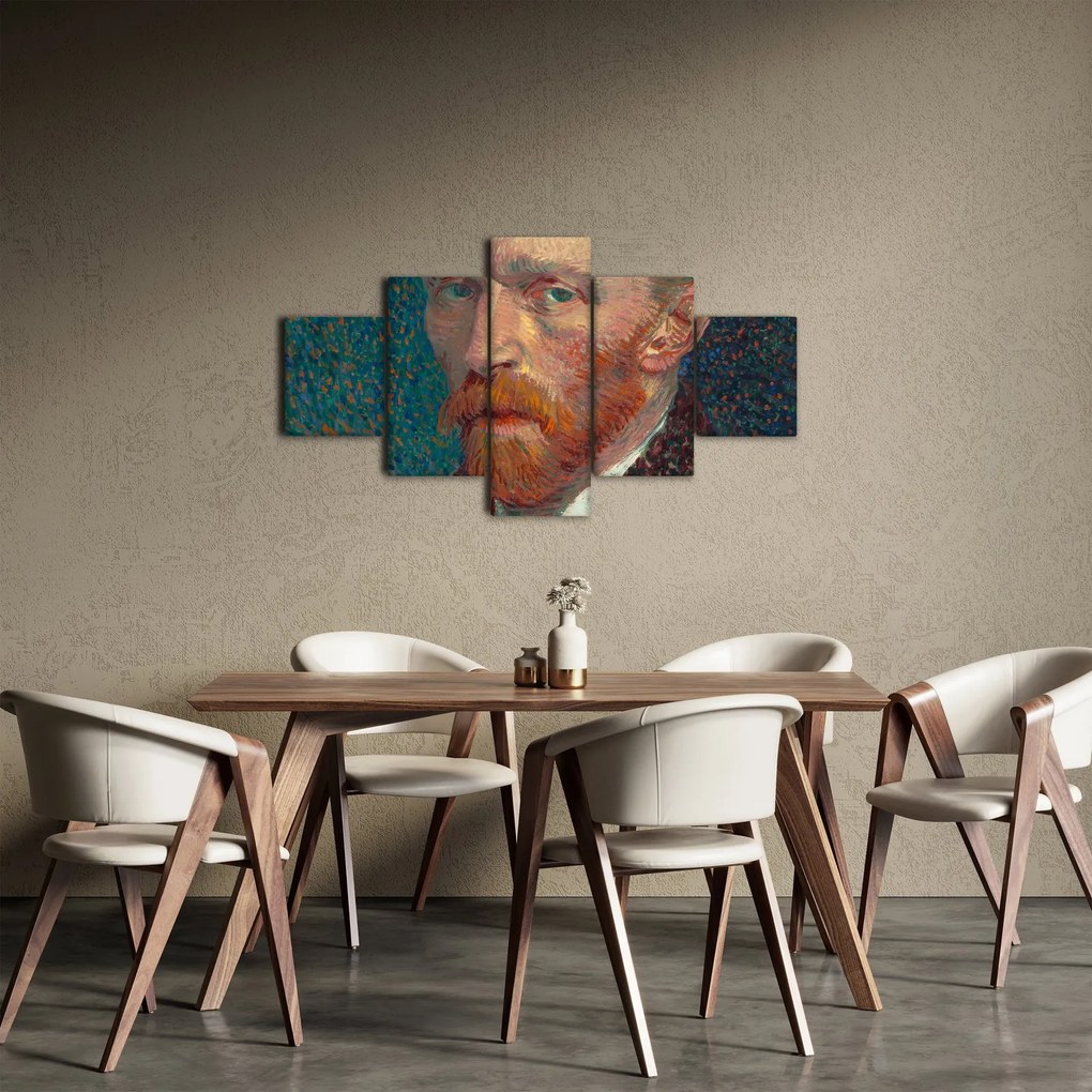 Obraz -  Vincent van Gogh, Self-Portrait, reprodukcje (125x70 cm)