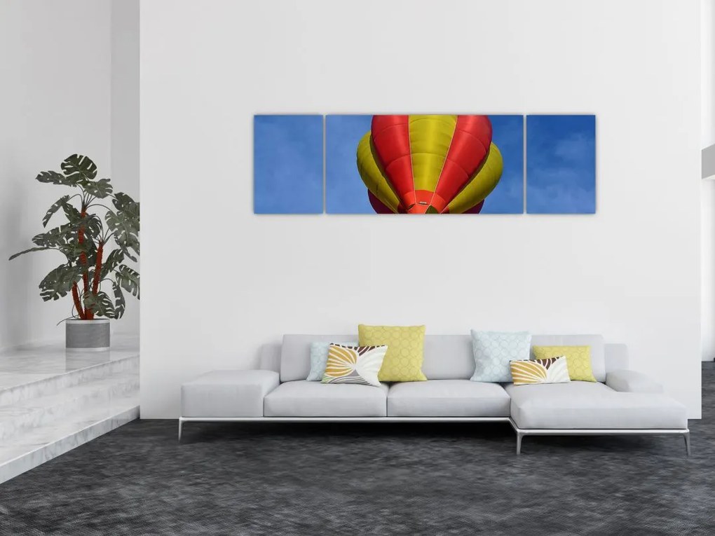 Obraz latającego balonu (170x50 cm)