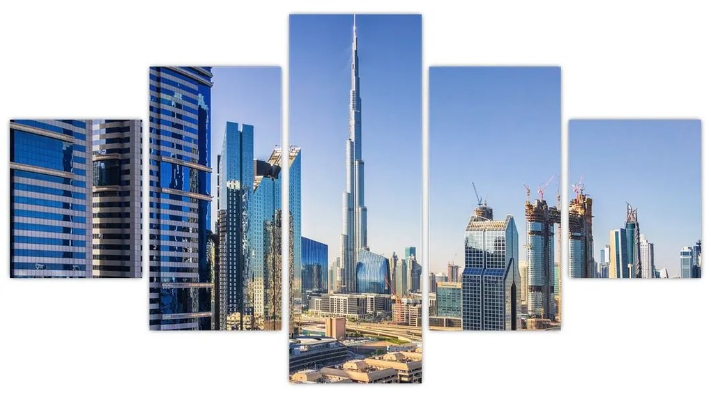 Obraz - Dubaj rano (125x70 cm)