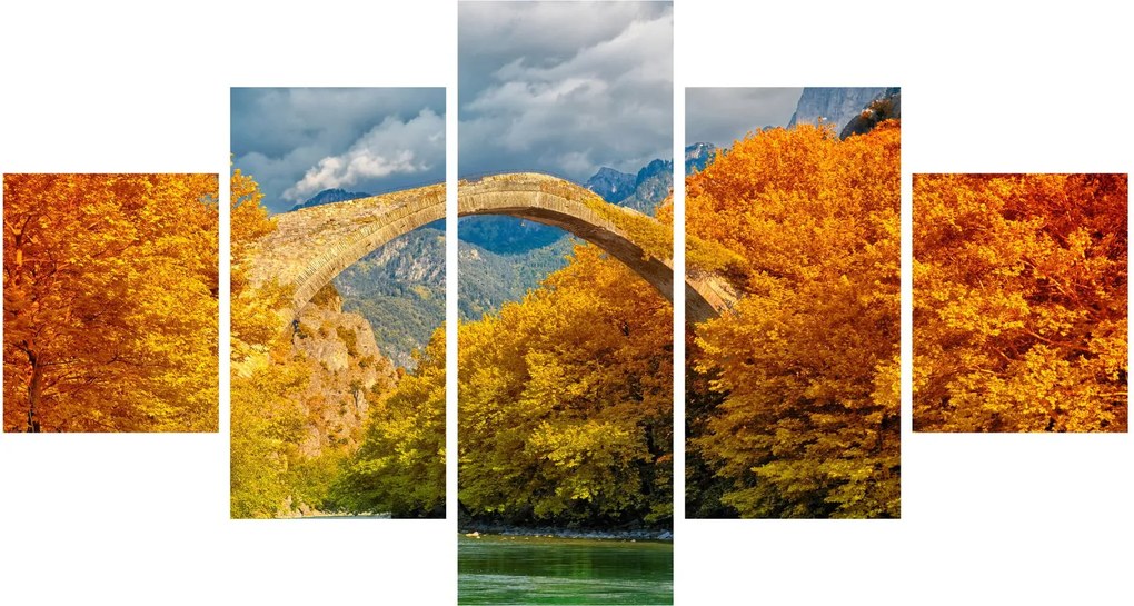 Obraz - Most Konitsa (125x70 cm)